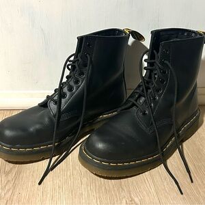 Dr. Martens Black Lace-Up Boots